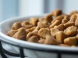 a close up of a bowl of food